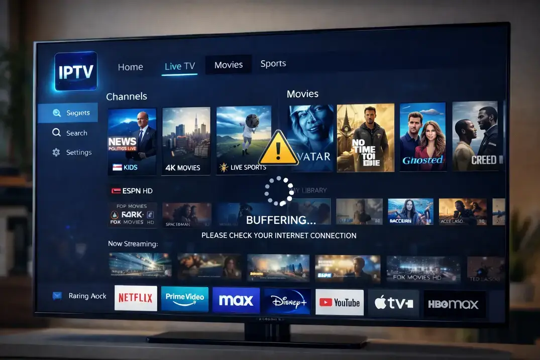probleme iptv smart tv solution