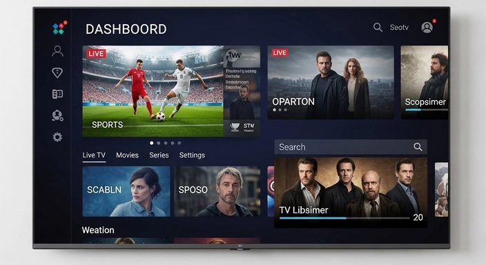 iptv maroc chaines sport films series