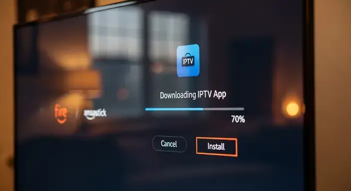installer iptv fire stick maroc