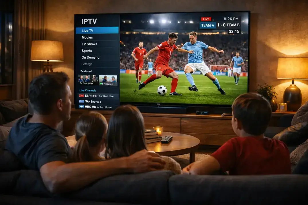 abonnement iptv maroc regarder football